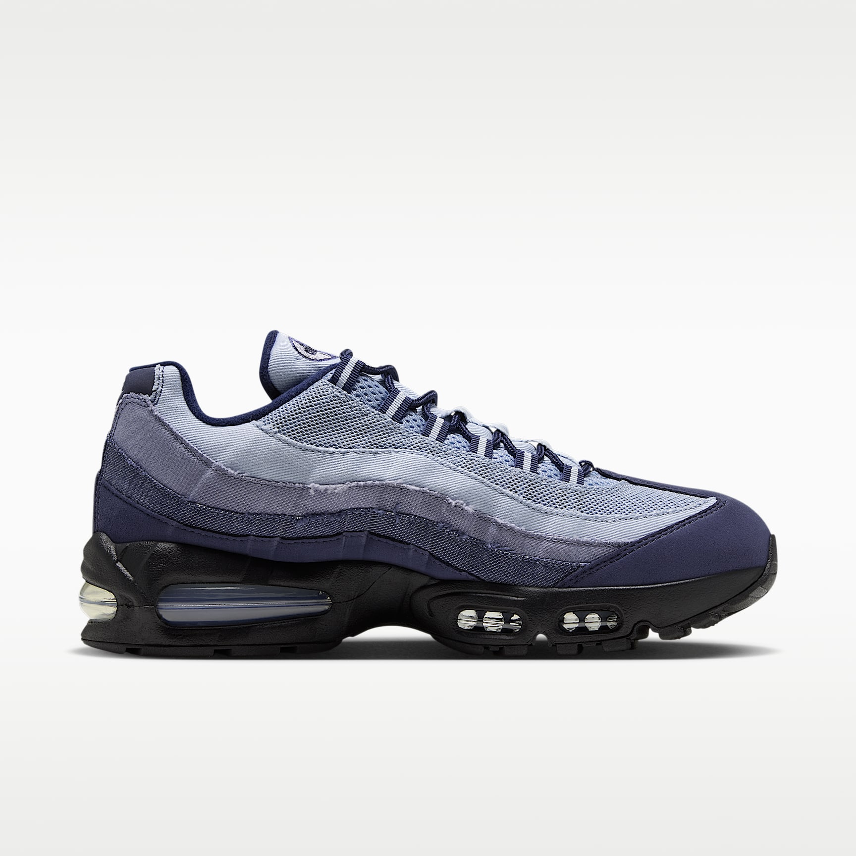 Nike Air Max 95 Big Bubble Schuh (Herren) – Ashen Slate/Midnight Navy/Light Armory Blue/Light Armory Blue