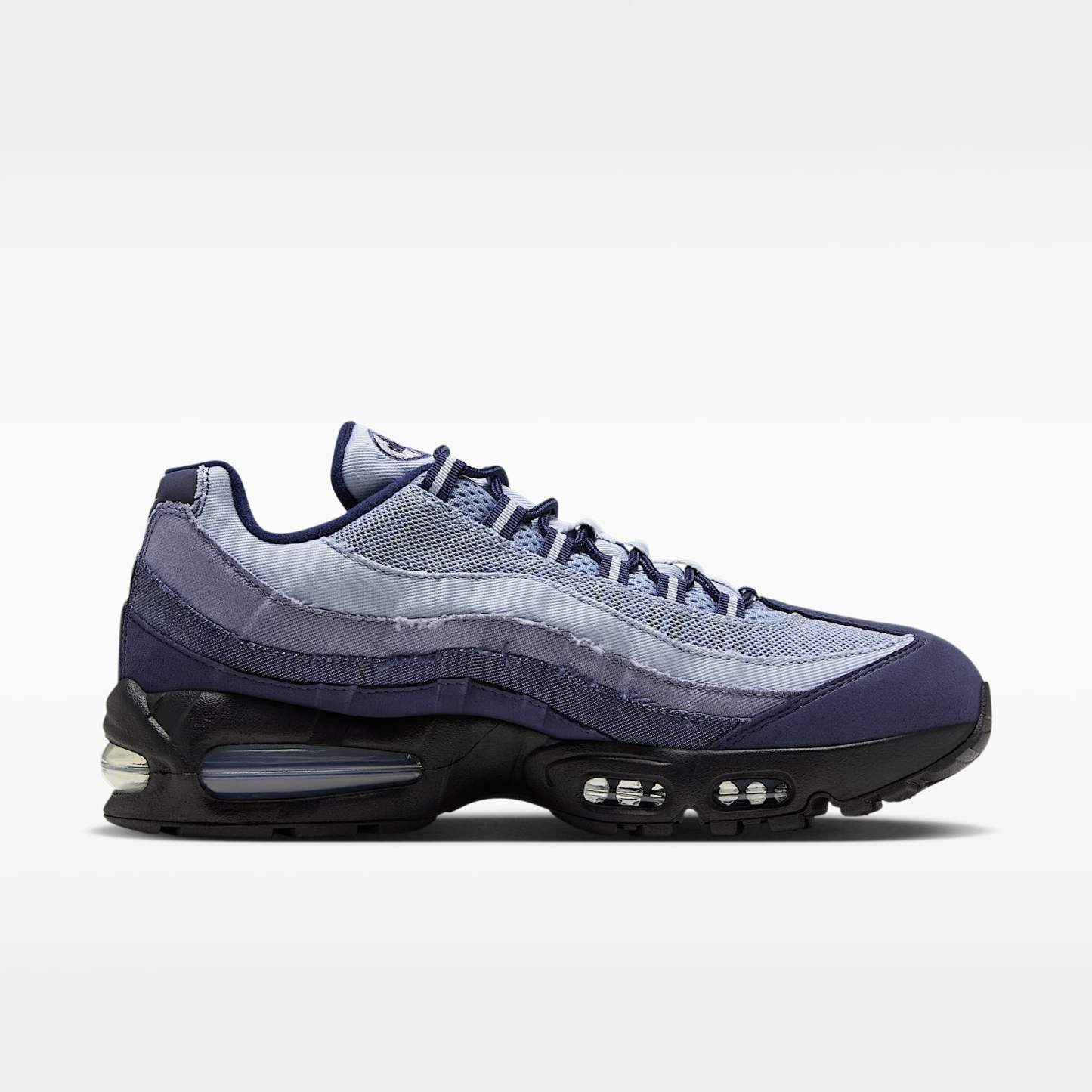 Nike Air Max 95 Big Bubble Schuh (Herren) – Ashen Slate/Midnight Navy/Light Armory Blue/Light Armory Blue