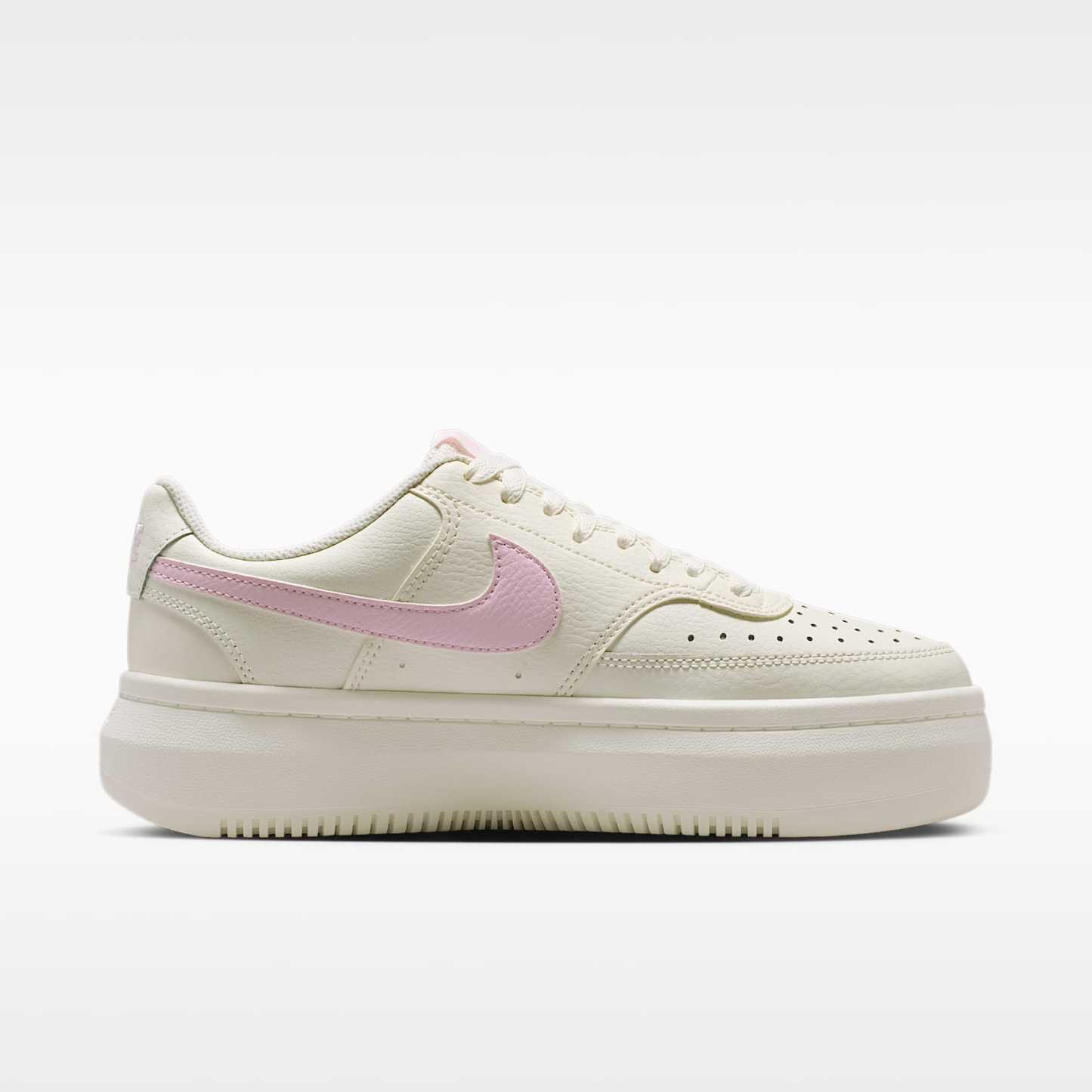 Nike Court Vision Alta Schuh (Damen) – Sail/Pink Foam