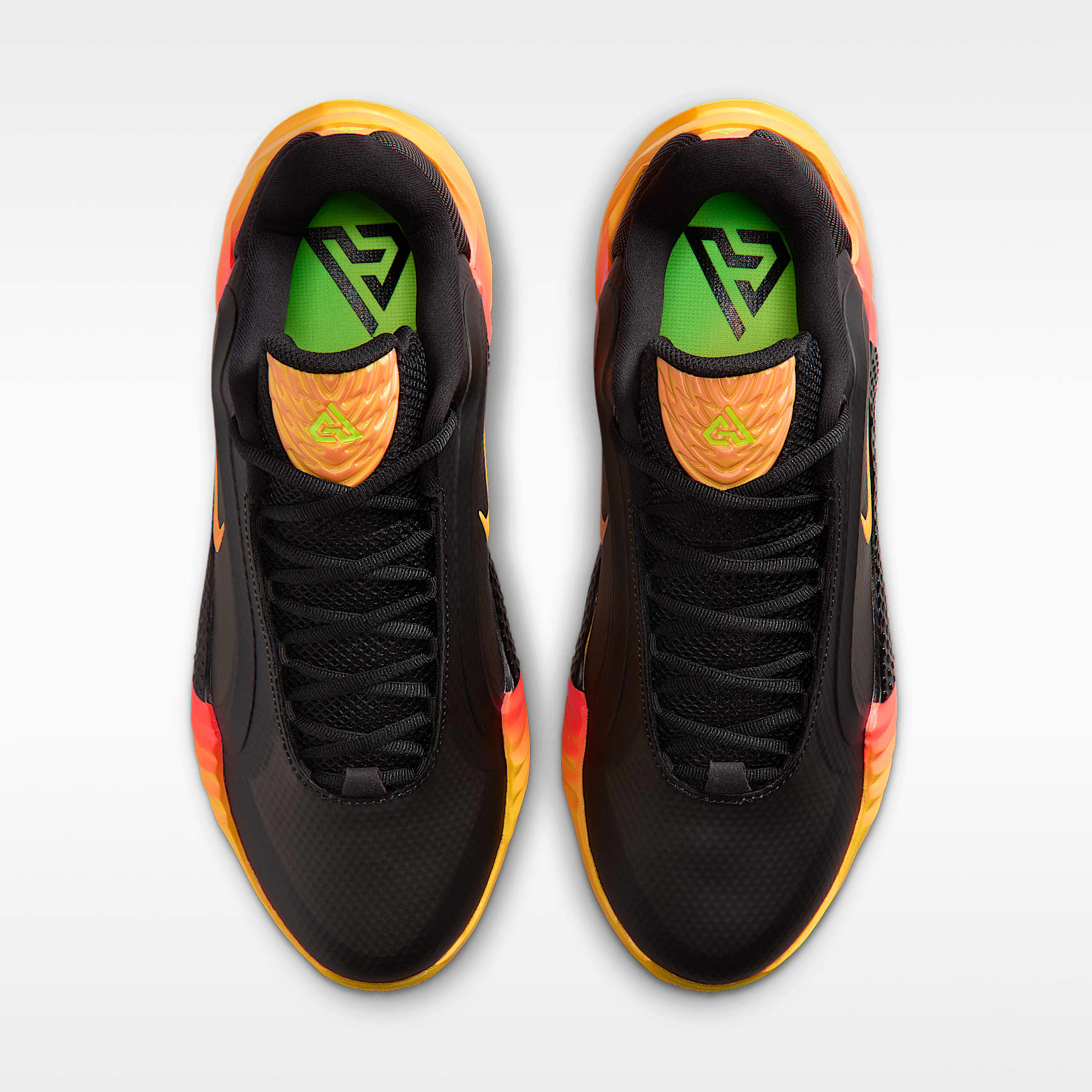 Giannis Freak 8 "Buckitos" Basketballschuh – Schwarz/Laser Crimson/Metallic Silver/Laser Orange