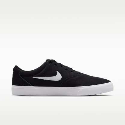 Nike Charge Wildlederschuh (Herren) – Schwarz/Schwarz/Weiß