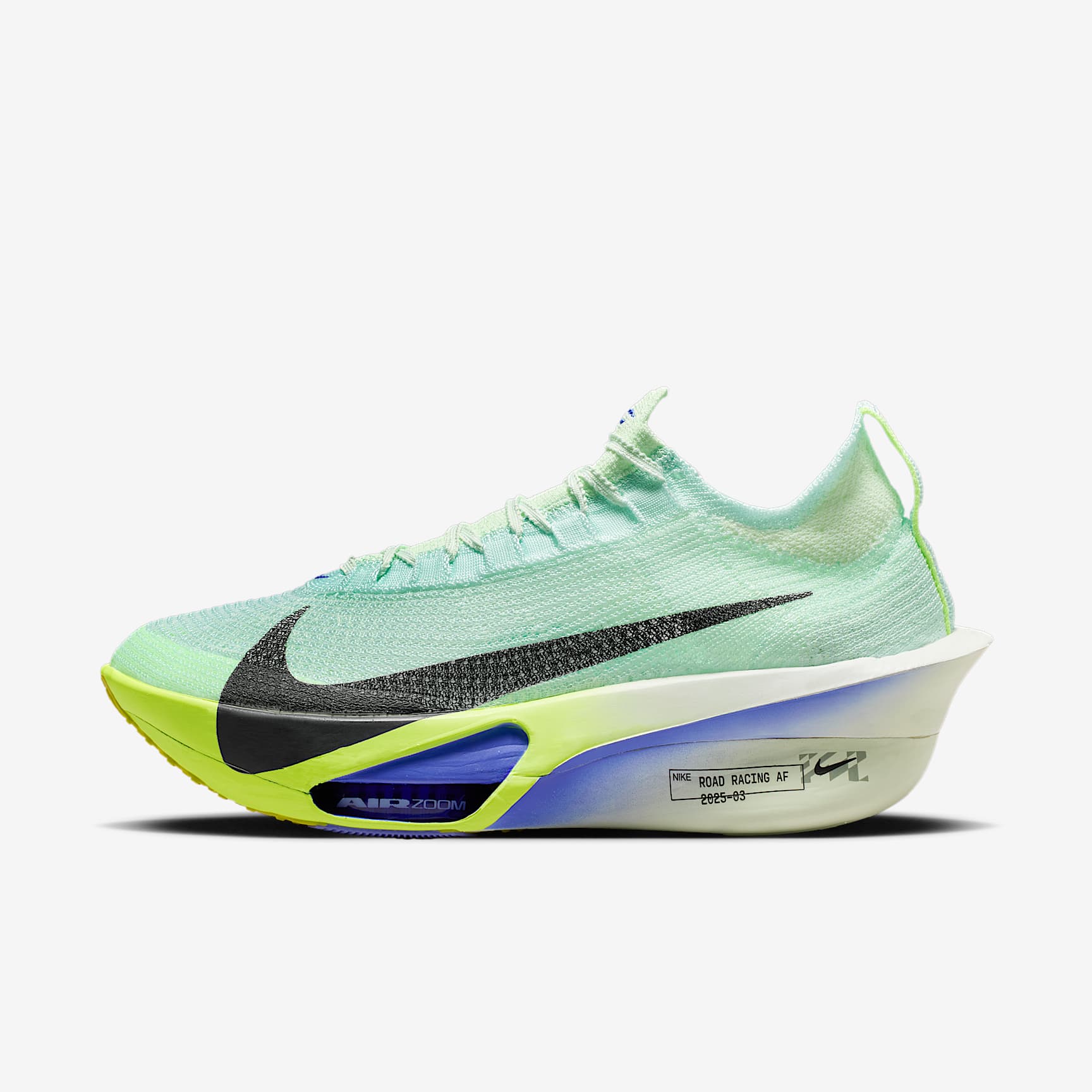 Nike Alphafly 3 Herren-Straßenlaufschuh für Wettkämpfe – Barely Green/Volt Tint/Volt Ice/Black Spruce