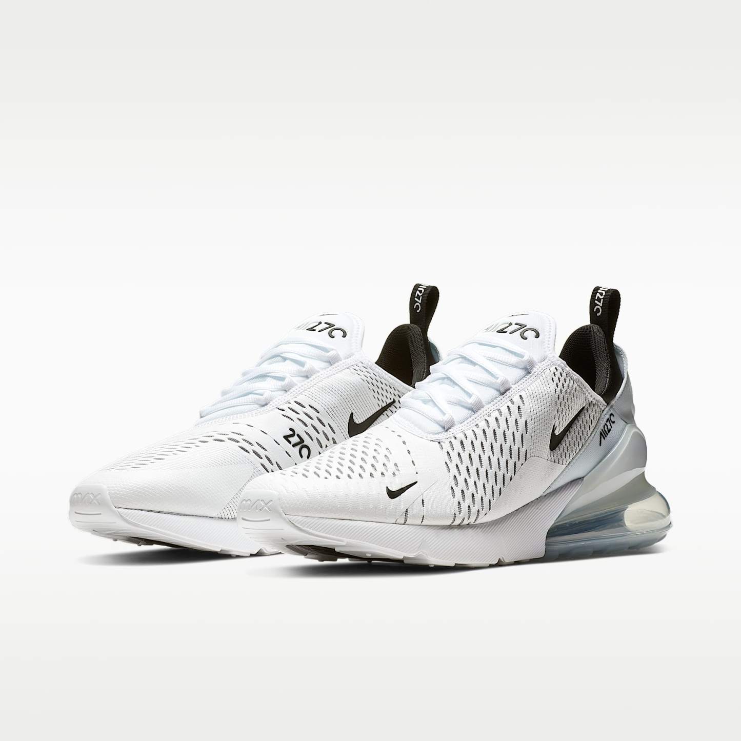 Nike Air Max 270 Herrenschuh – Weiß/Weiß/Schwarz