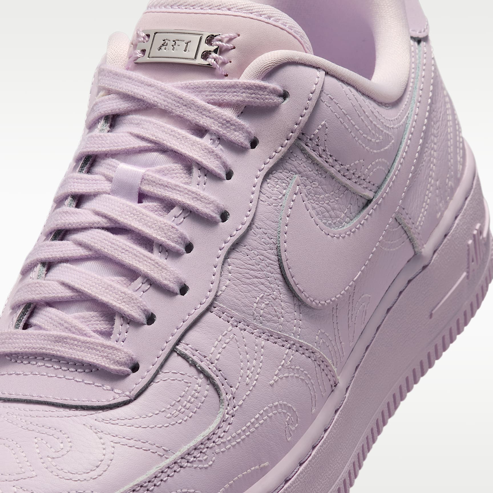 Nike Air Force 1 '07 Schuh (Damen) – Bleached Lilac/Weiß/Bleached Lilac