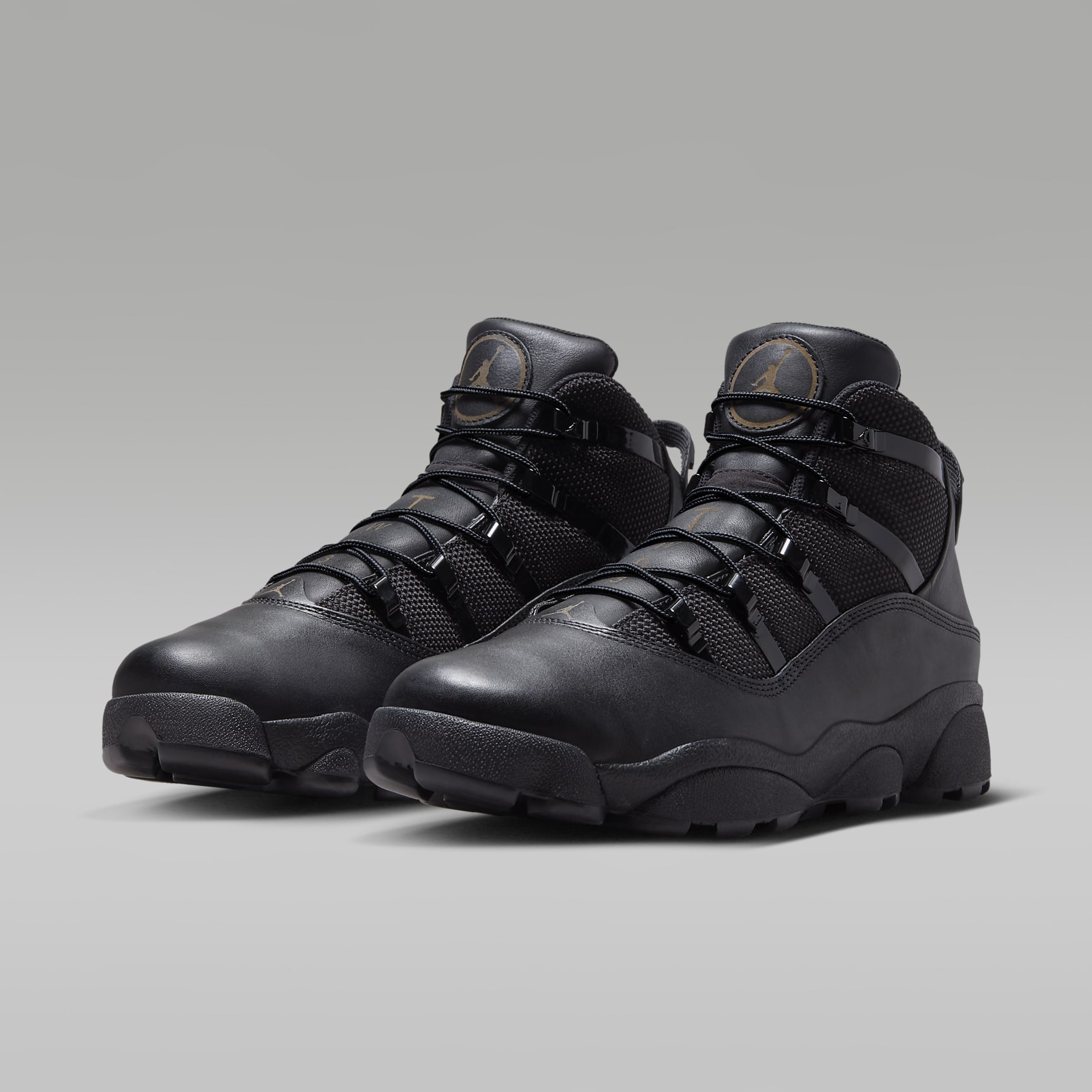 Jordan Winterized 6 Rings Herrenschuh – Schwarz/Rustic