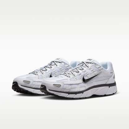Nike P-6000 Schuh – Weiß/Metallic Silver/Schwarz/Schwarz
