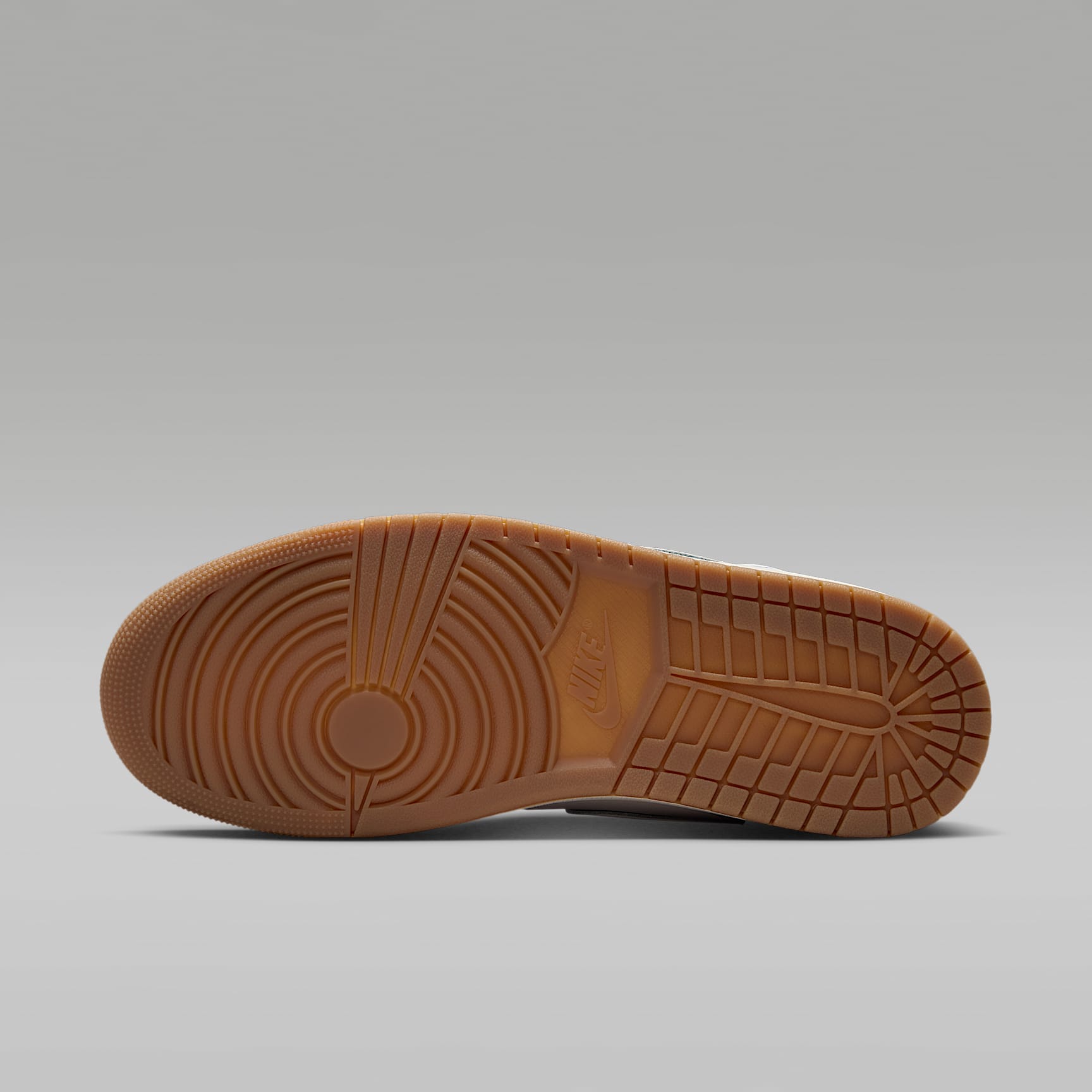 Air Jordan 1 Mid SE Schuh (Herren) – Phantom/Gum Dark Brown/University Red/Sail