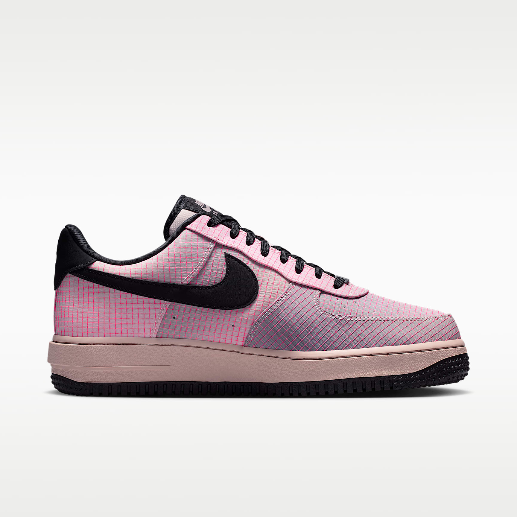 Nike Air Force 1 ’07 LX Vibram Herrenschuhe – Silt Red/Light Violet Ore/Speed Yellow/Schwarz