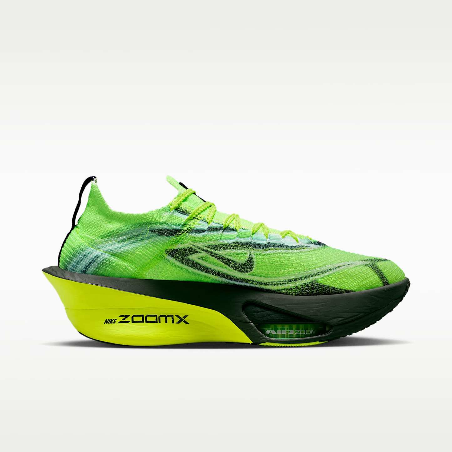 Nike Alphafly 3 Herren-Straßenlaufschuh für Wettkämpfe – Multi-Color/Volt/Weiß/Schwarz