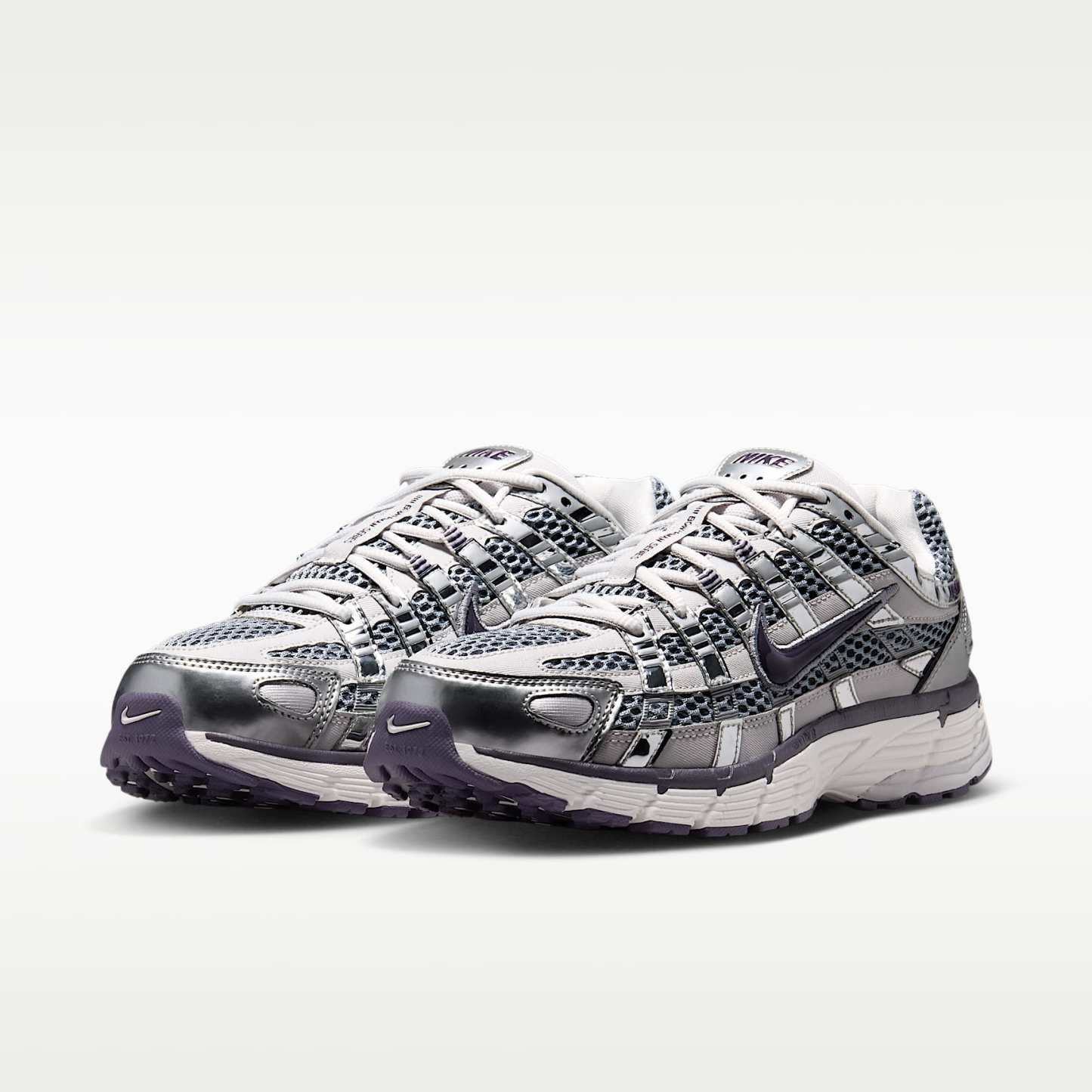 Nike P-6000 Schuh (Damen) – Vast Grey/Metallic Silver/Stealth/Dark Raisin