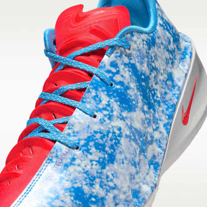 Nike G.T. Cut 4 "WNBA 30th" Basketballschuh – Light Photo Blue/Metallic Silver/Weiß/Action Red