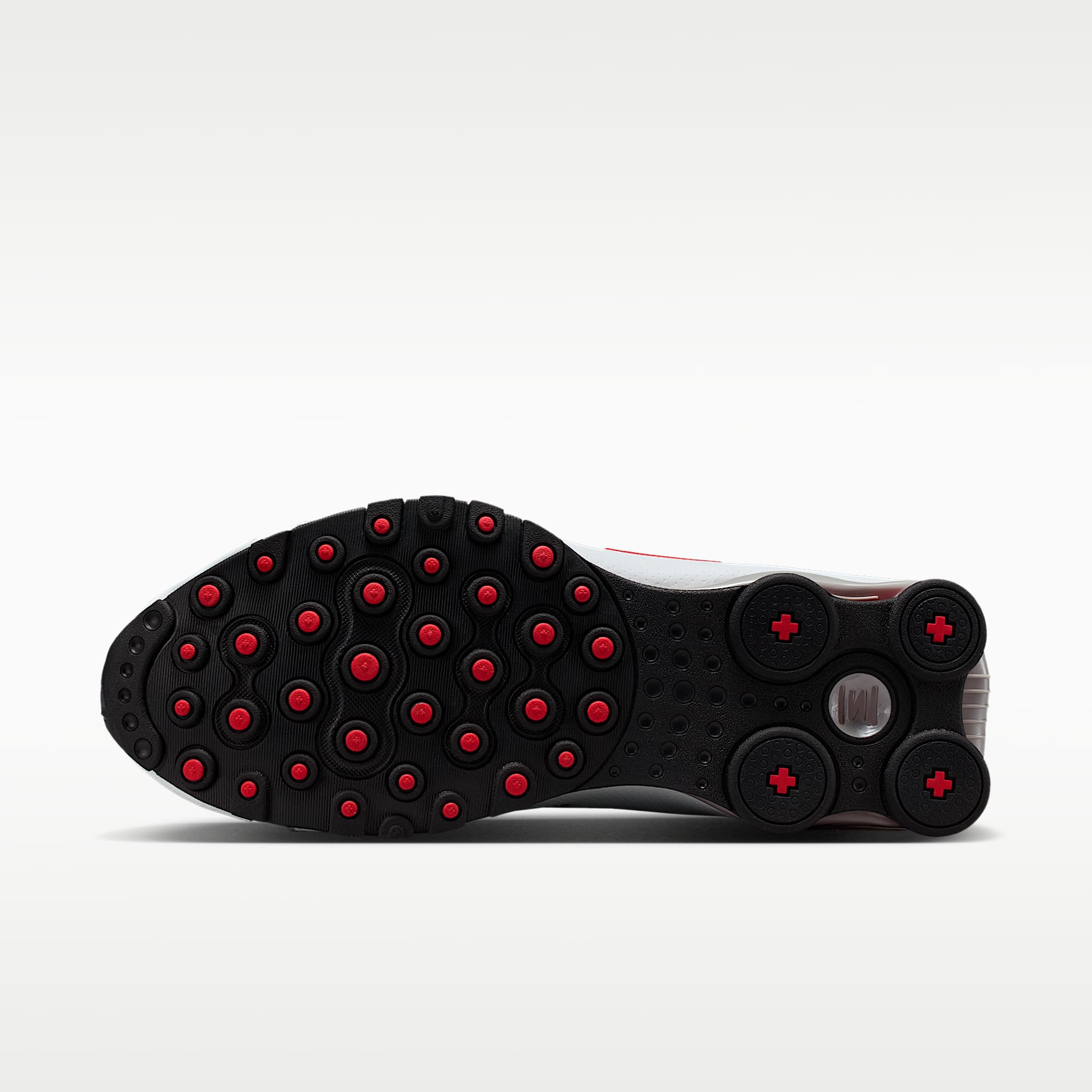 Nike Shox NZ Herrenschuh – Weiß/Sport Red/Cool Grey/Metallic Silver