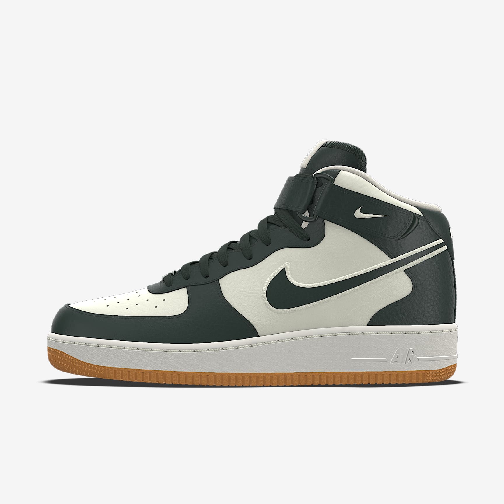 Nike Air Force 1 Mid By You personalisierbarer Herrenschuh – Multi-Color/Multi-Color/Multi-Color [6127807627]