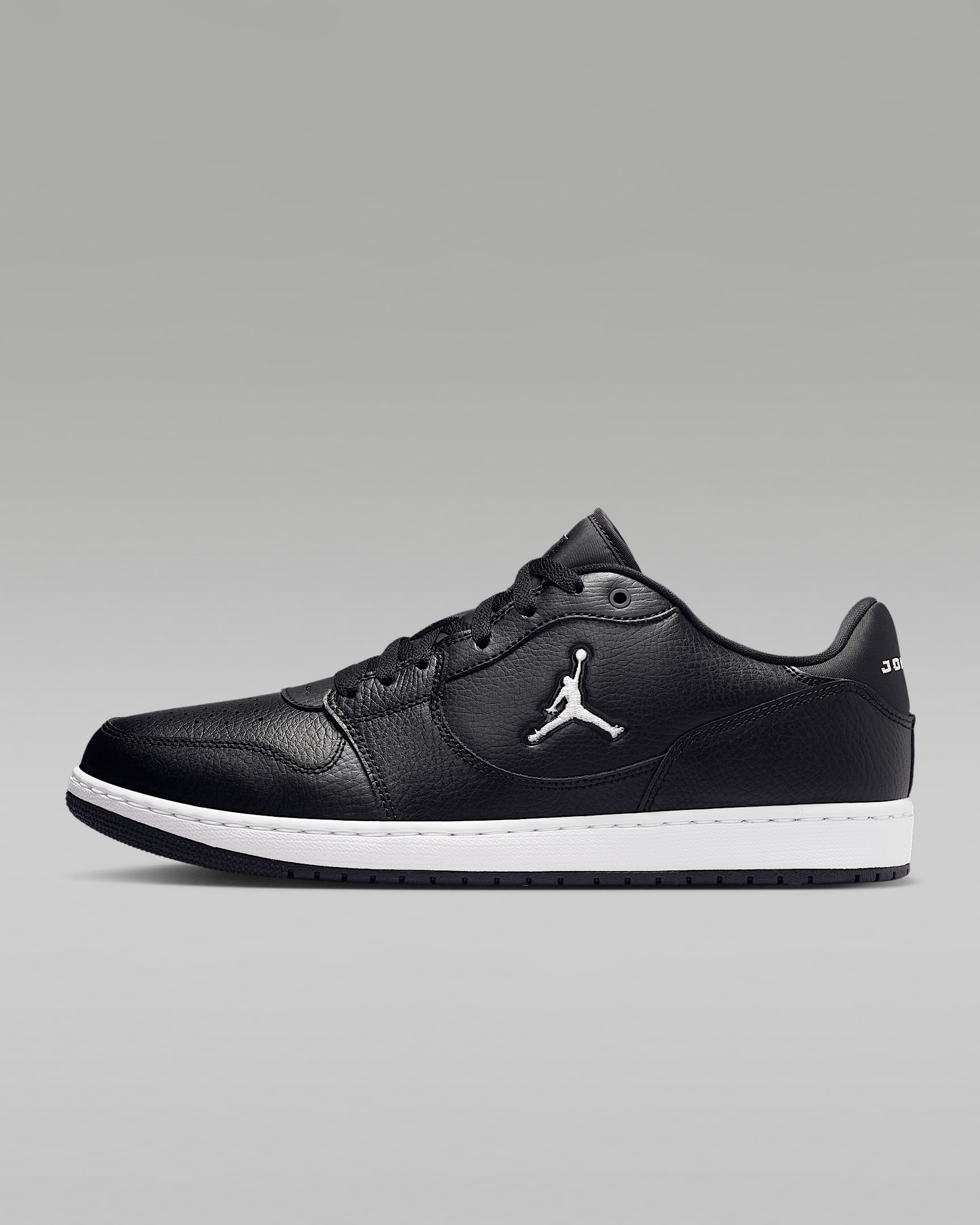 Jordan Court Connect Low Herrenschuhe – Schwarz/Weiß