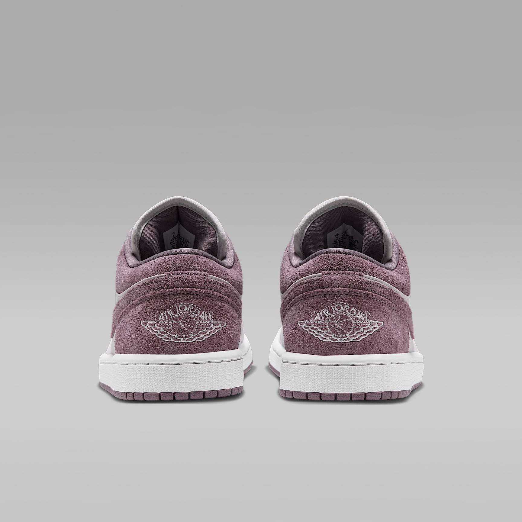 Air Jordan 1 Low Damenschuh – Swan/Purple Smoke/Weiß