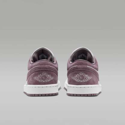 Air Jordan 1 Low Damenschuh – Swan/Purple Smoke/Weiß