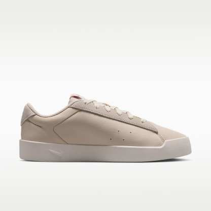 Nike Court Heritage SE "Stitched Floral" Schuh (Damen) – Light Orewood Brown/Phantom/Bleached Lilac/Cream II
