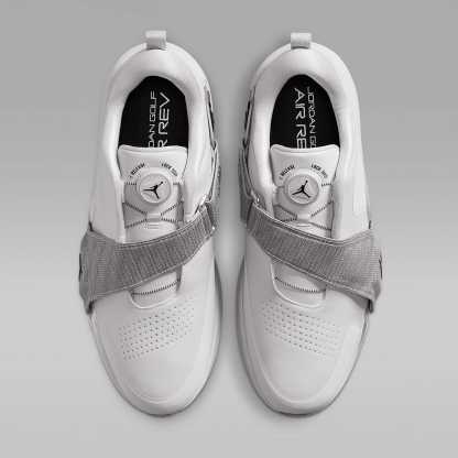 Jordan Air Rev Golfschuh – Neutral Grey/Metallic Silver/Schwarz