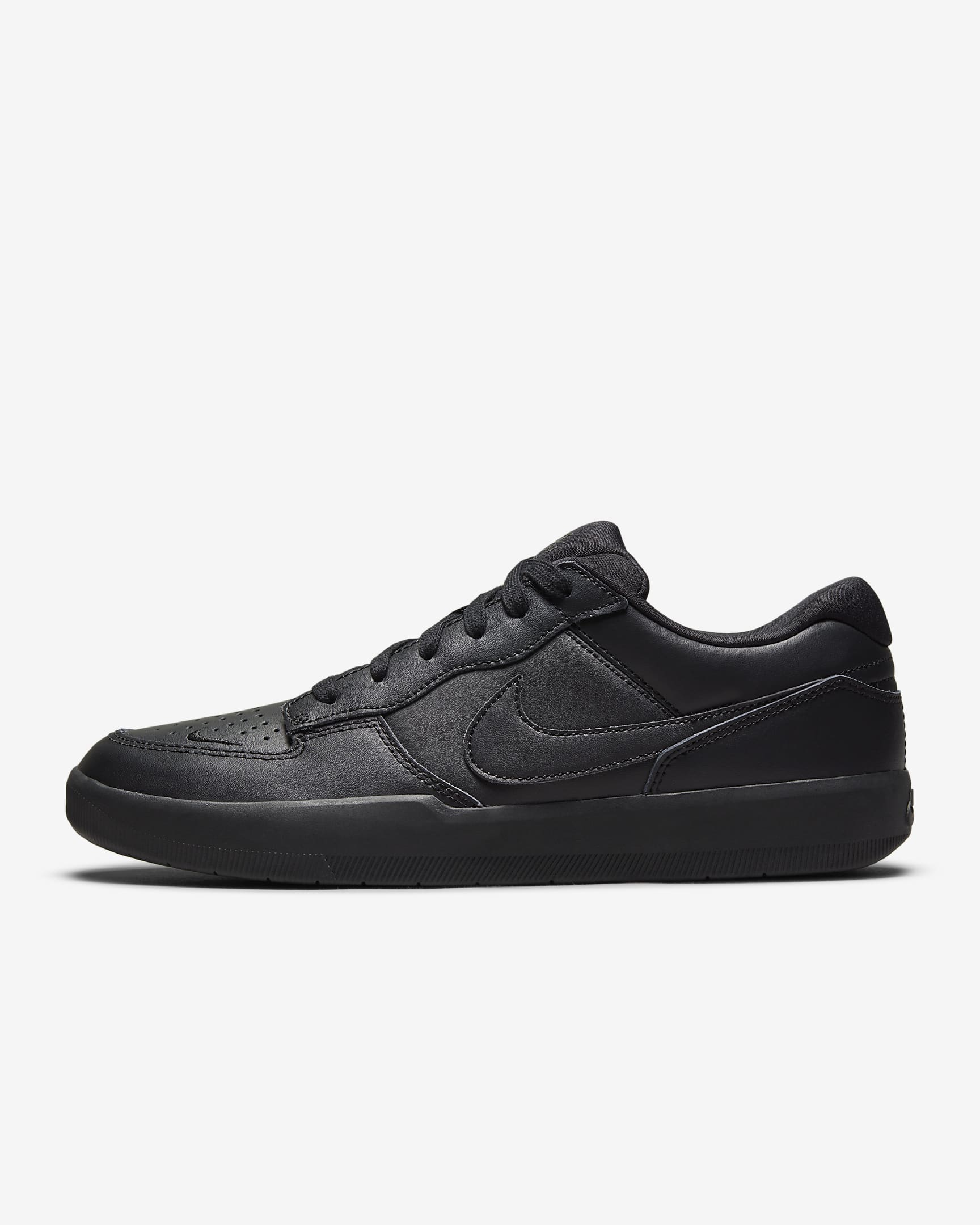 Nike SB Force 58 Premium Skateboard-Schuh – Schwarz/Schwarz/Schwarz/Schwarz