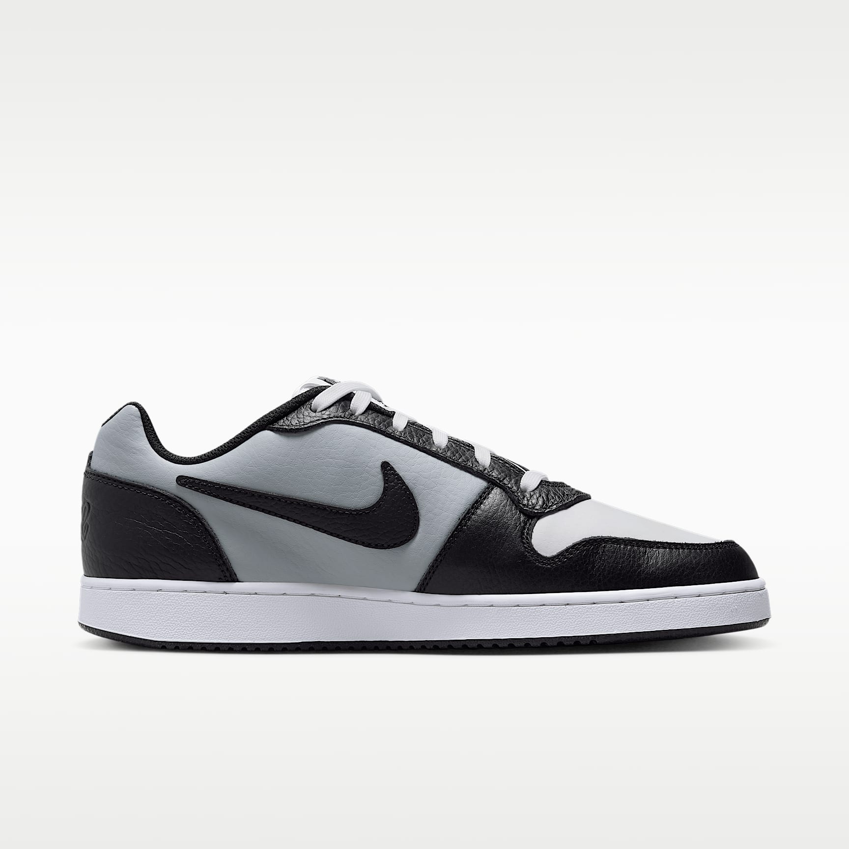Nike Ebernon Low Premium Herrenschuh – Weiß/Wolf Grey/Schwarz