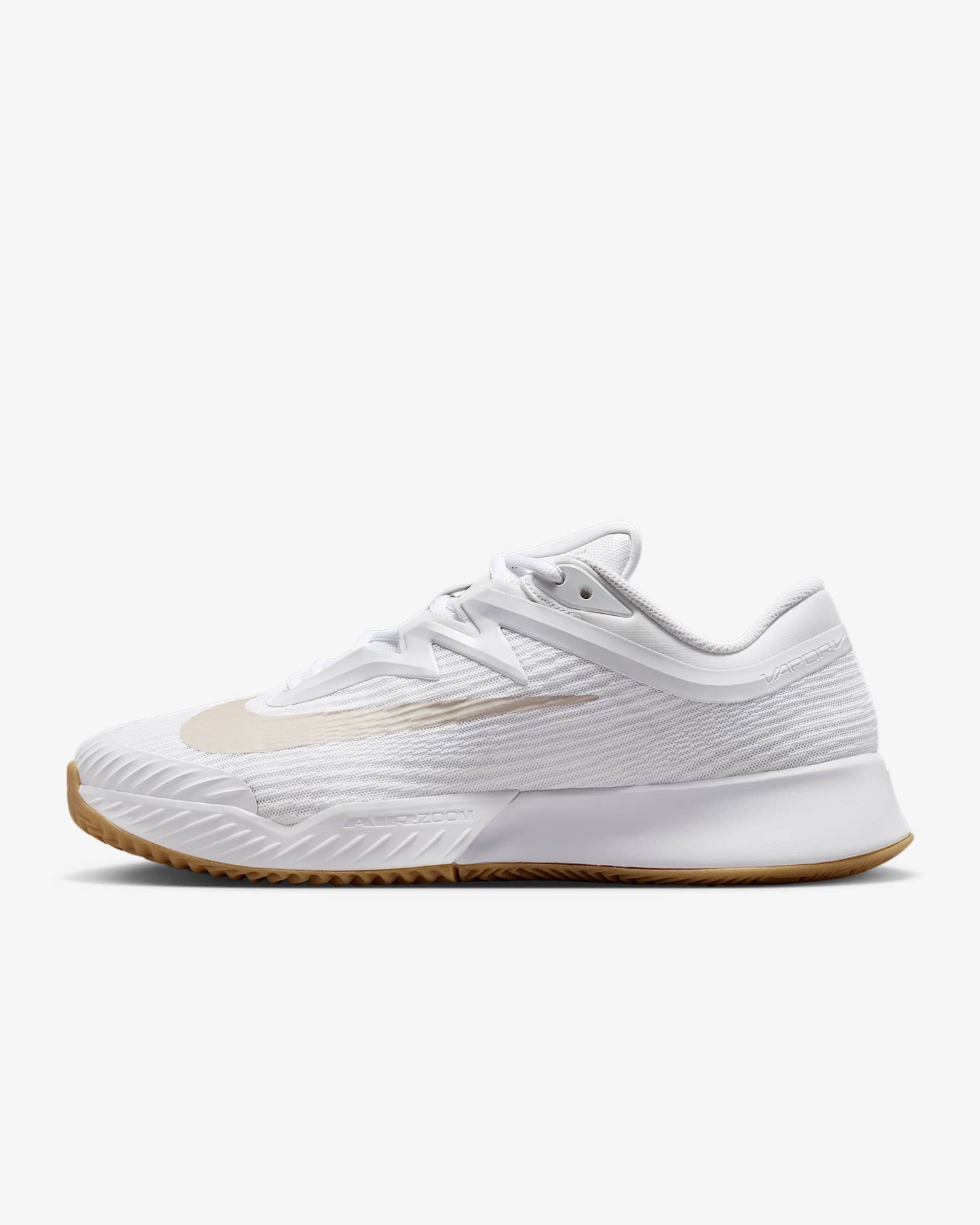 Nike Vapor Pro 3 Clay Court Tennisschuh (Herren) – Weiß/Linen/Linen/Light Orewood Brown