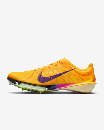 Nike Victory 2 Track & Field Langstrecken-Spikes – Citron Pulse/Volt Ice/Laser Orange/Indigo Burst