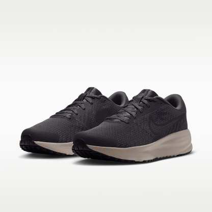 Nike Run Defy Straßenlaufschuh (Herren) – Medium Ash/Off Noir/Cream II/Schwarz