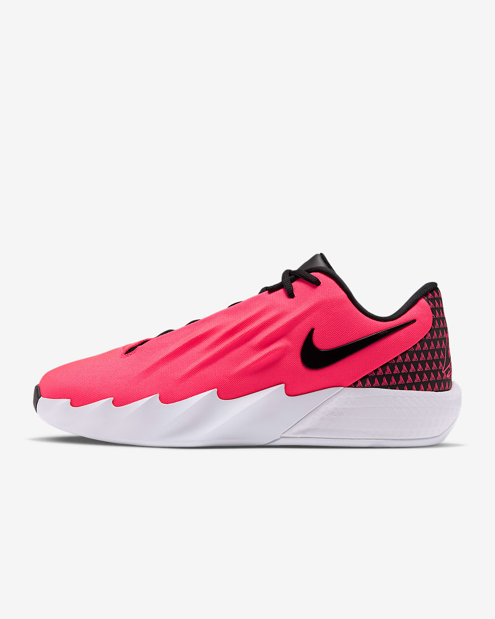 Ja Twelve Time Basketballschuh – Solar Red/Photon Dust/Cobalt Bliss/Schwarz