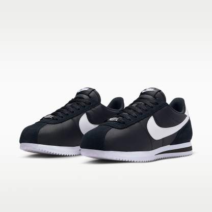 Nike Cortez Textile Schuh (Damen) – Schwarz/Weiß