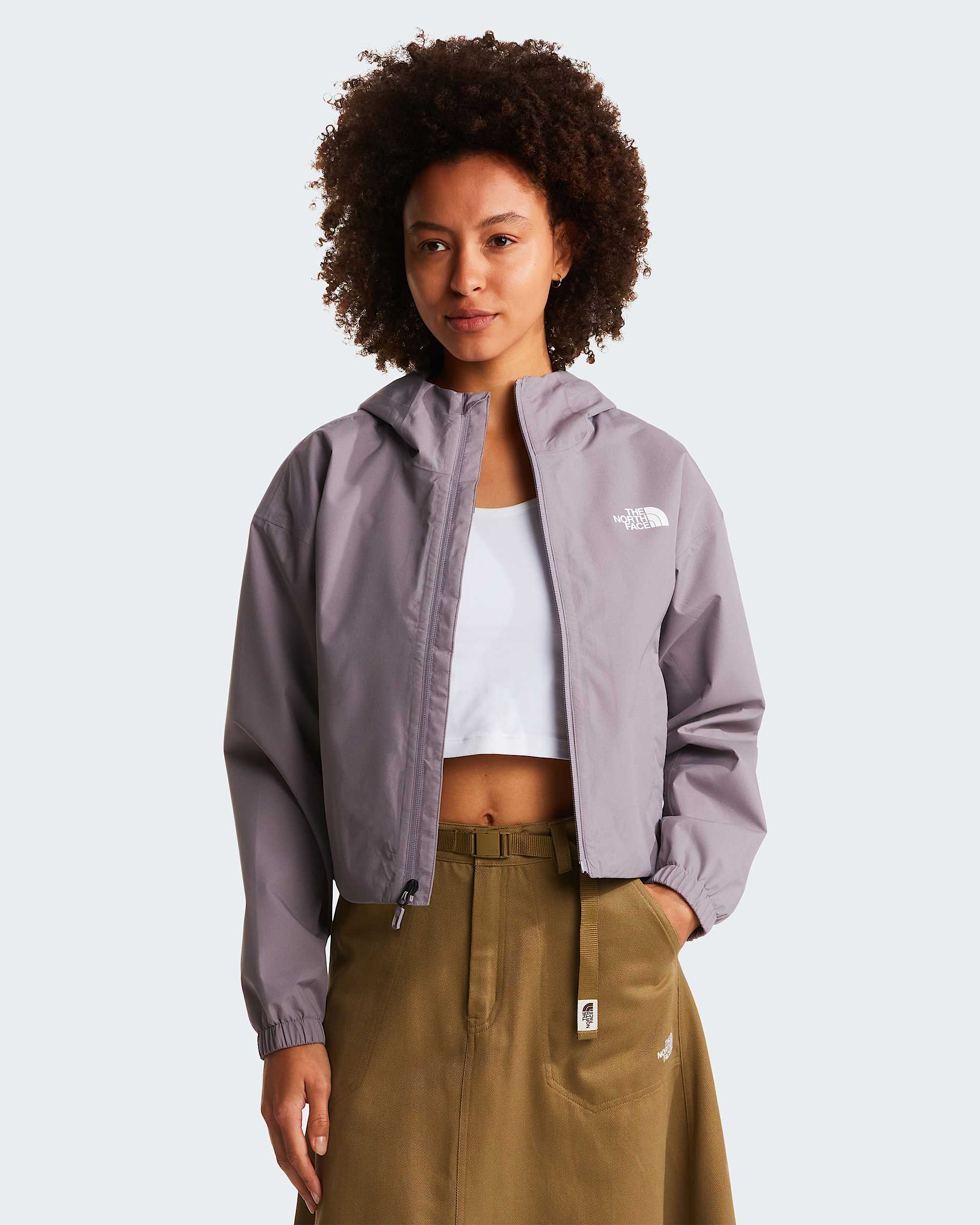 Quest DryVent™ kurzgeschnittene Jacke für Damen – Transcendent Grey
