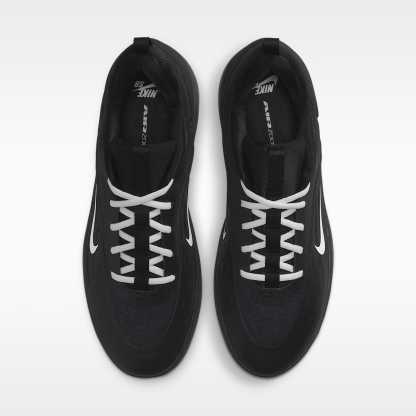 Nike SB Zoom Nyjah 4 Skateboardschuh – Schwarz/Schwarz/Weiß/Weiß