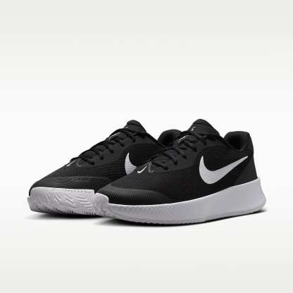 NikeCourt Lite 3 Clay Court Tennisschuh (Herren) – Schwarz/Weiß