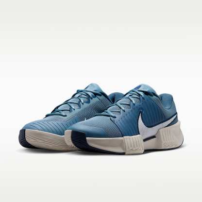 Nike GP Challenge Pro Herren-Tennisschuh für Hartplätze – Smokey Blue/Light Bone/New Slate/Weiß
