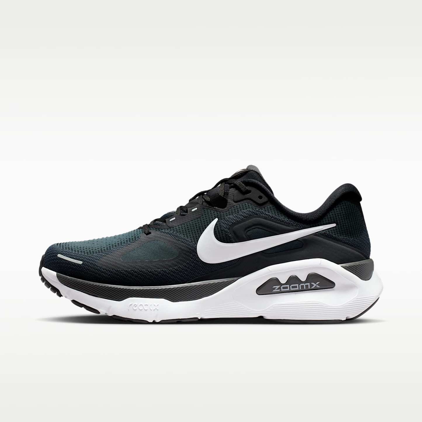 Nike Structure Plus Straßenlaufschuh (Herren) – Schwarz/Anthracite/Weiß