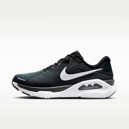 Nike Structure Plus Straßenlaufschuh (Herren) – Schwarz/Anthracite/Weiß