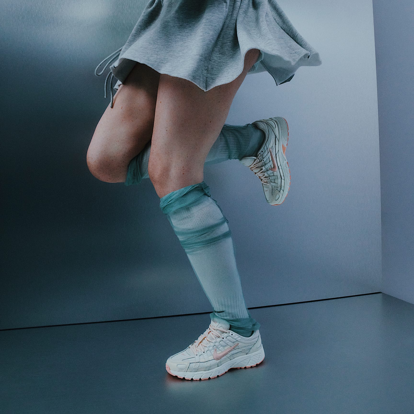 Nike P-6000 Schuh (Damen) – Sail/Soft Pearl/Arctic Orange