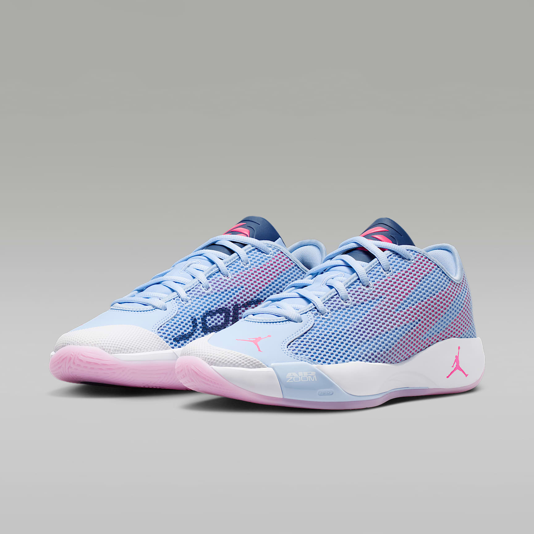 Luka 77 Basketballschuh – Light Marine/Blue Void/Weiß/Hyper Pink