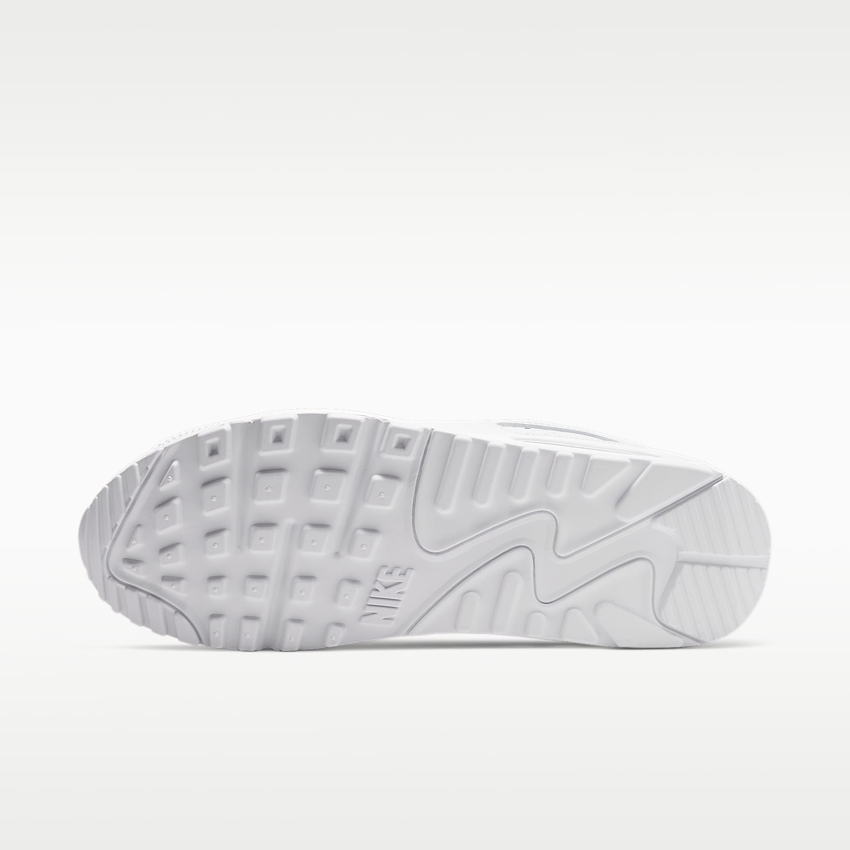 Nike Air Max 90 Herrenschuh – Weiß/Weiß/Wolf Grey/Weiß
