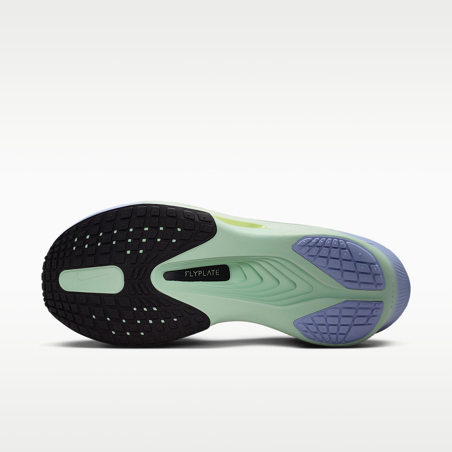 Nike Zoom Fly 6 Straßenlaufschuh für Wettkämpfe (Herren) – Steam/Frosted Spruce/Purple Fade/Rugged Orange