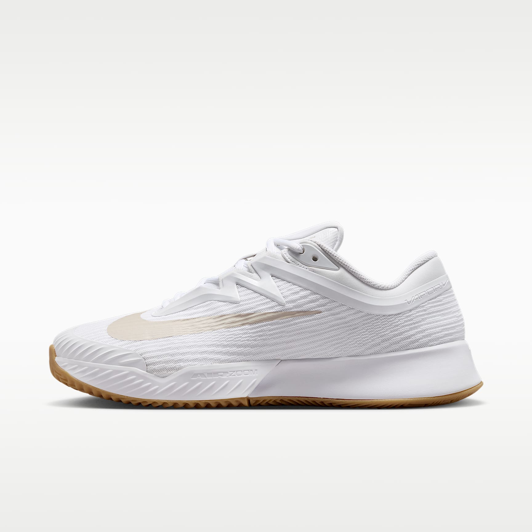 Nike Vapor Pro 3 Clay Court Tennisschuh (Herren) – Weiß/Linen/Linen/Light Orewood Brown