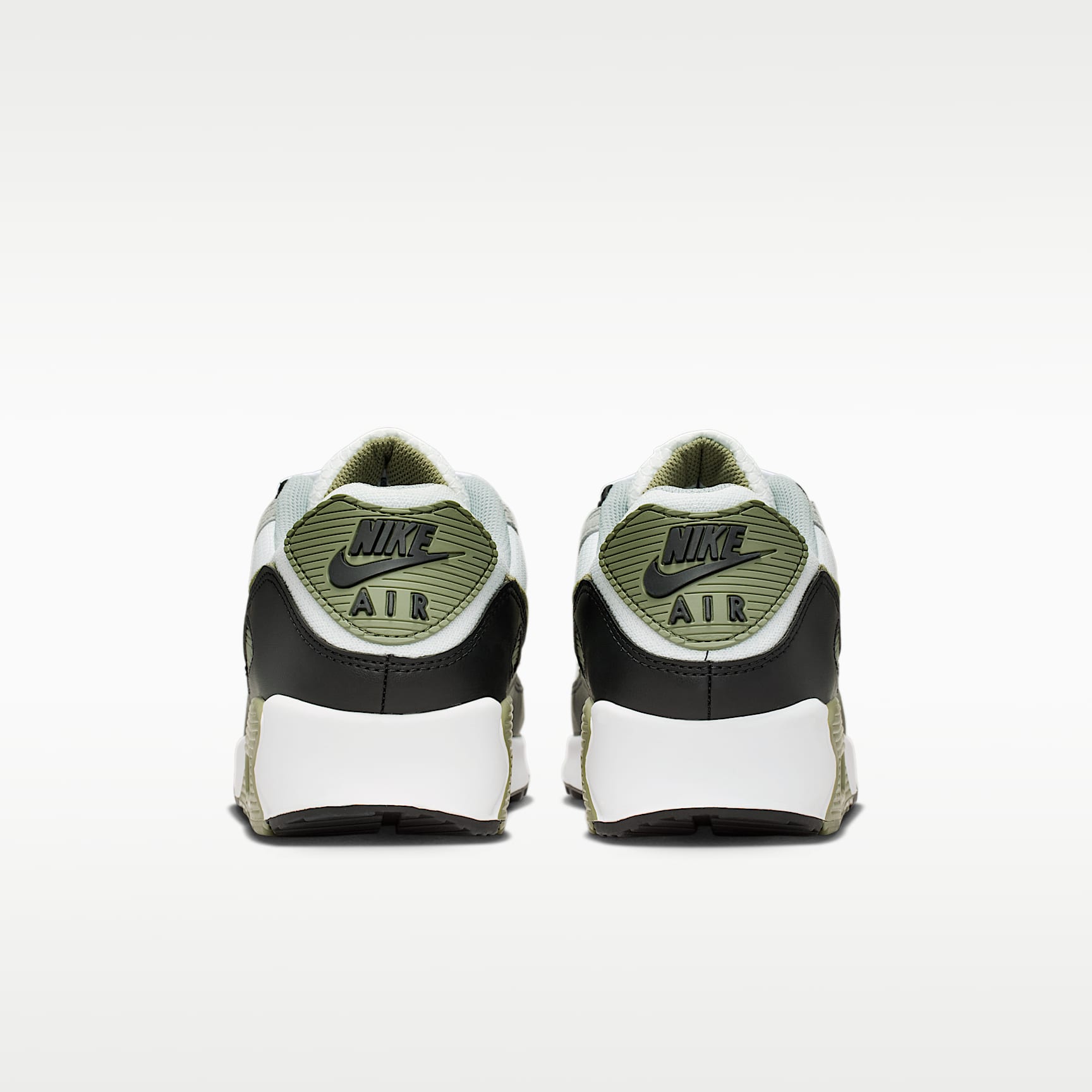 Nike Air Max 90 Herrenschuh – Summit White/Light Pumice/Schwarz/Silver Sage