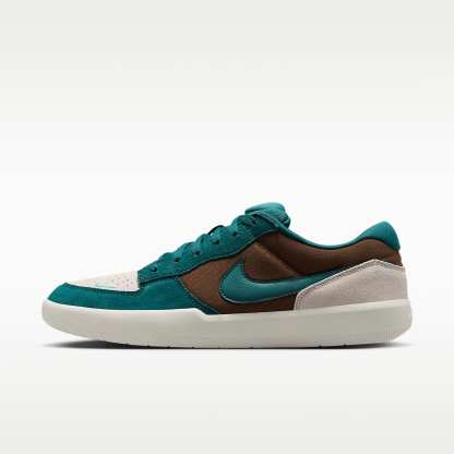 Nike SB Force 58 Skateboardschuh – Mosswood Brown/Light Orewood Brown/Sail/Geode Teal