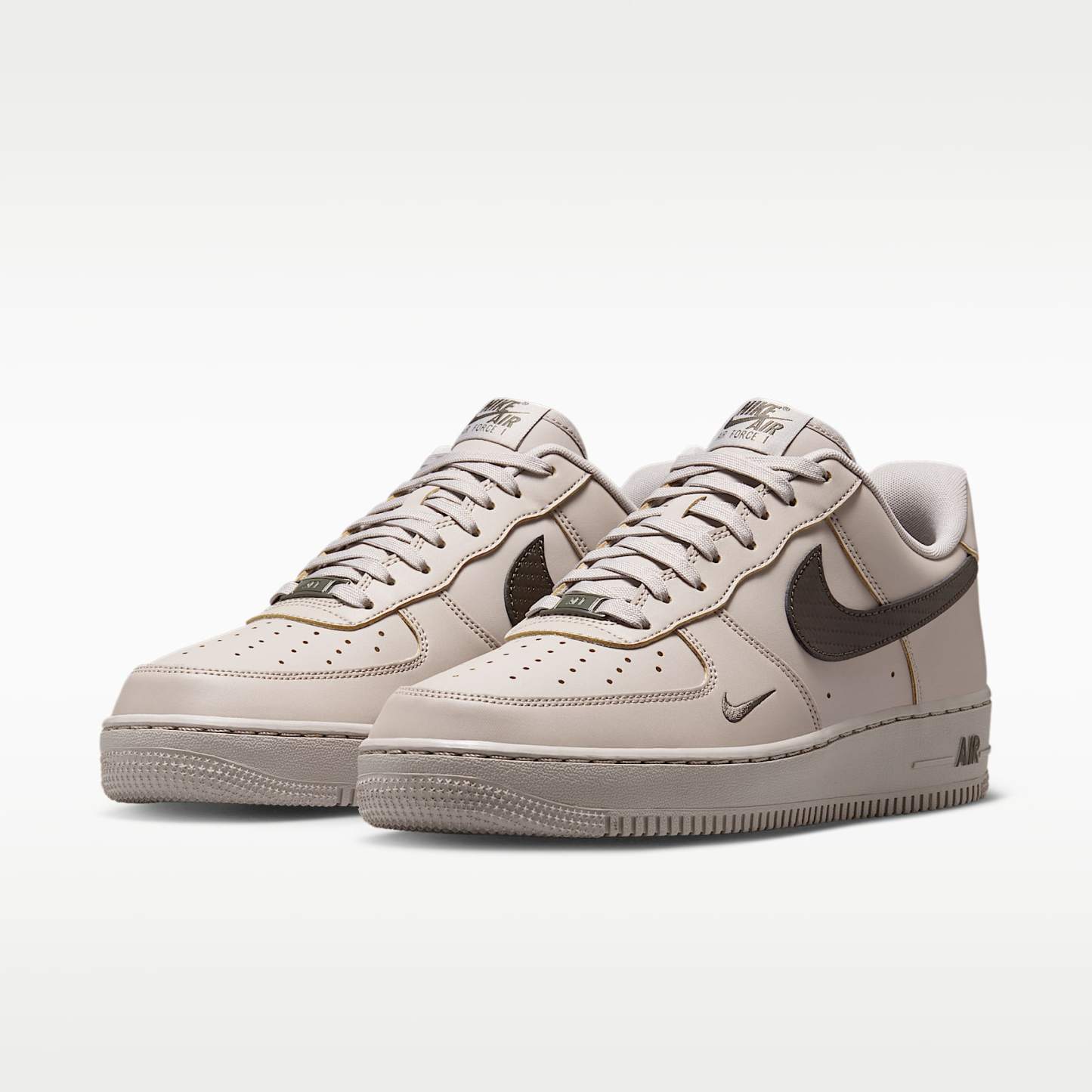 Nike Air Force 1 '07 Schuh (Herren) – College Grey/Newsprint