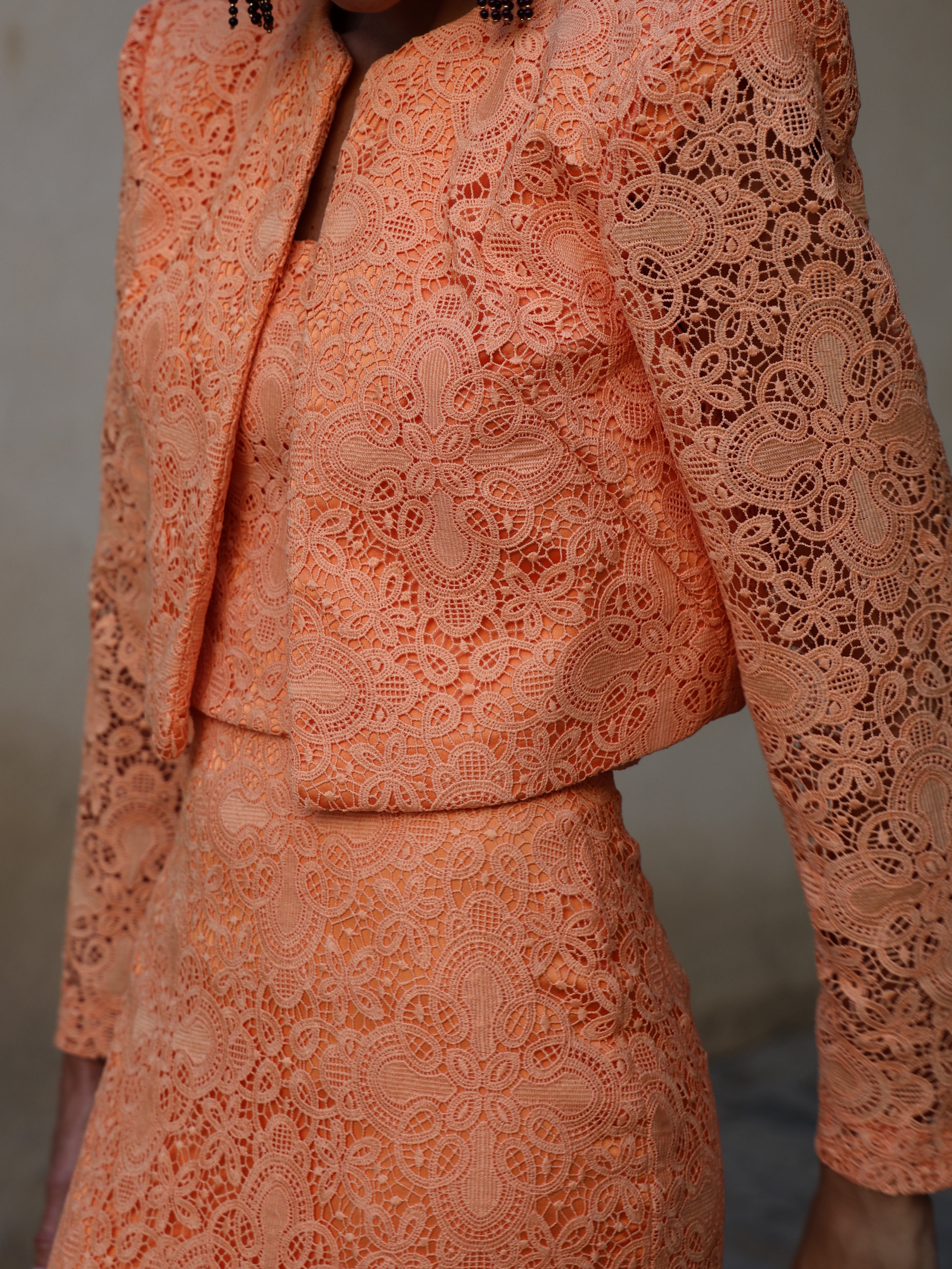 Chaqueta Aura Papaya
