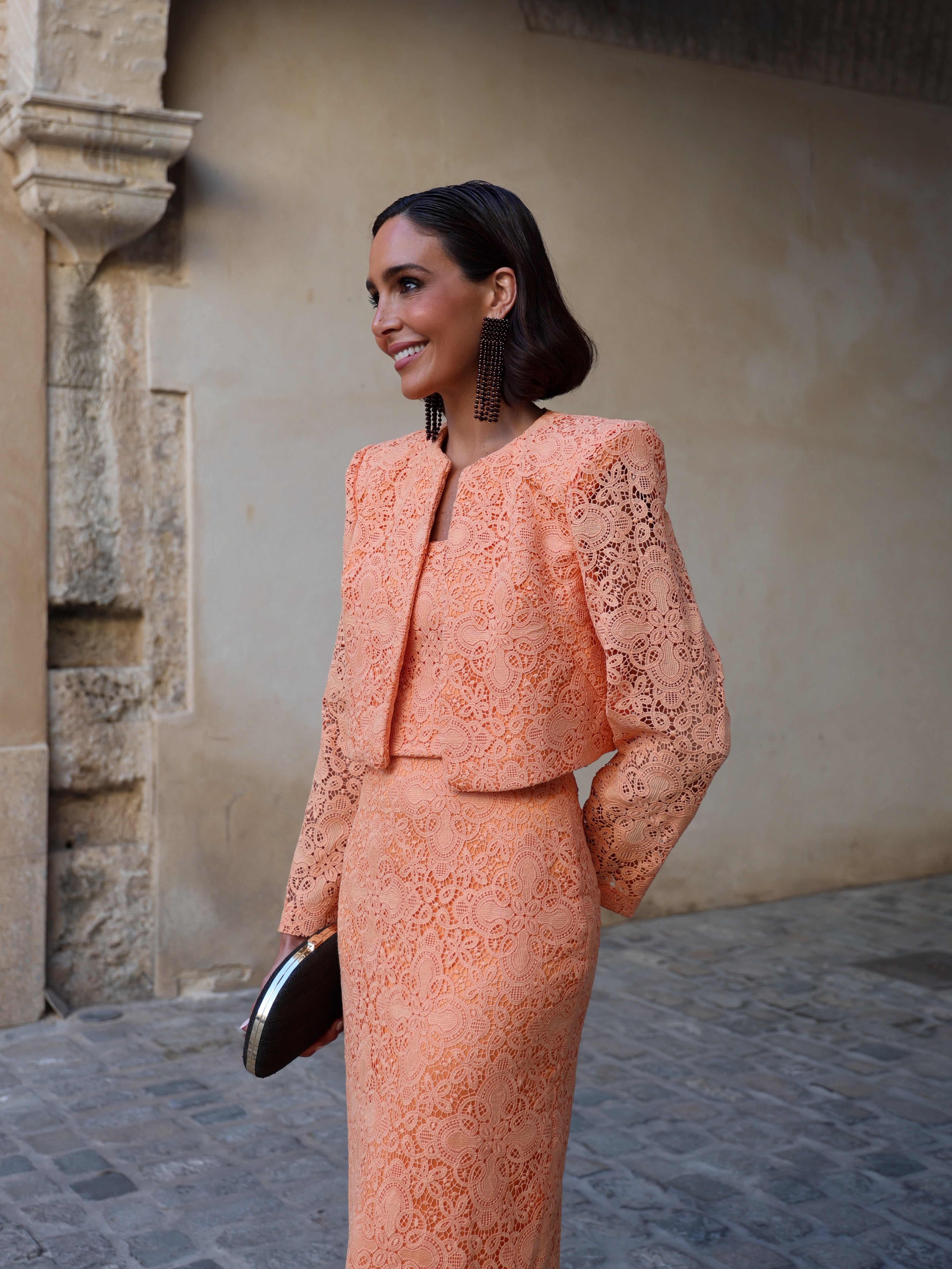 Chaqueta Aura Papaya