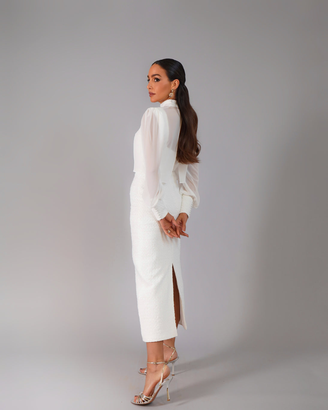Conjunto Mónaco Blanco Midi