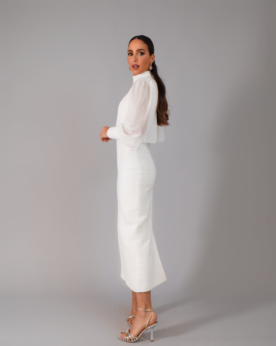 Conjunto Mónaco Blanco Midi