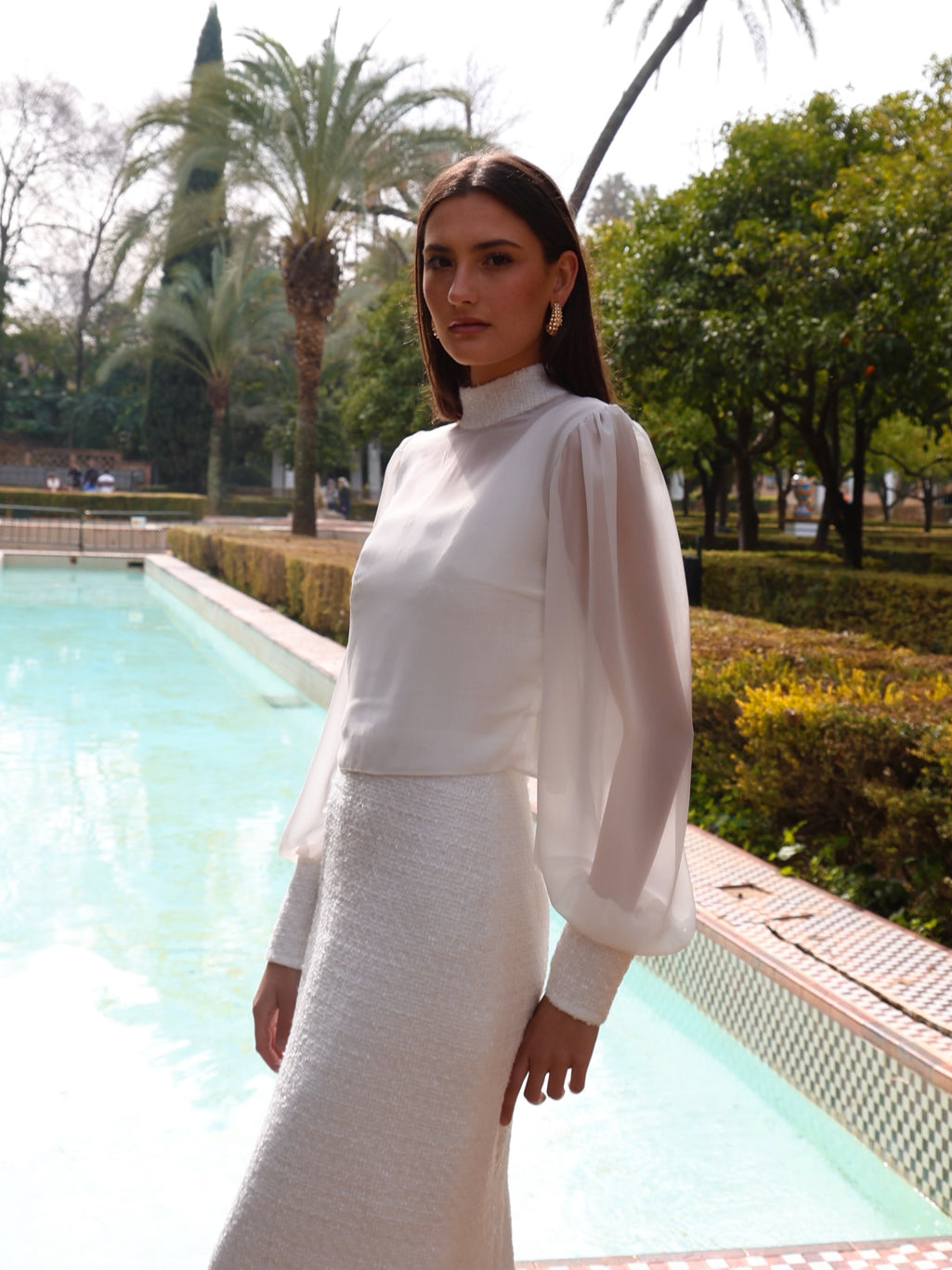 Conjunto Mónaco Blanco Midi