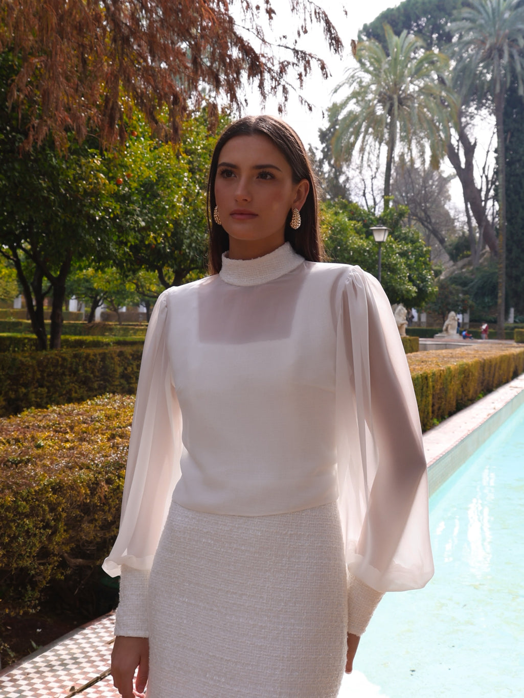 Conjunto Mónaco Blanco Midi