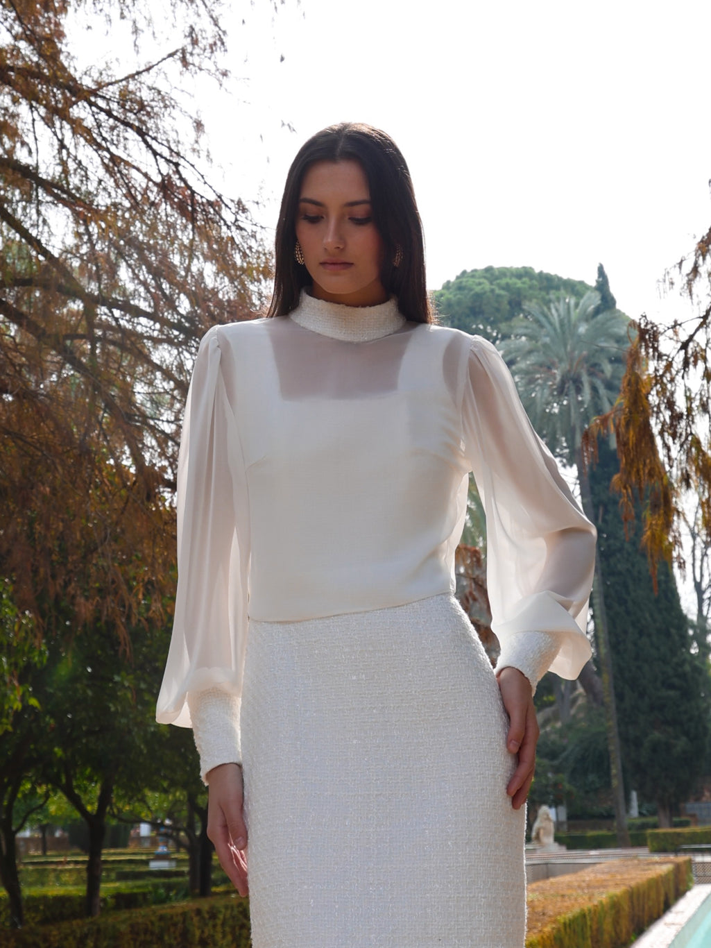 Conjunto Mónaco Blanco Midi